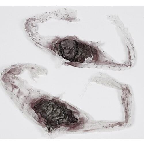 Sexy Gothic Black Fingerless Long Glove Halloween Funny Punk Rock Gloves Dance Cosplay Costume