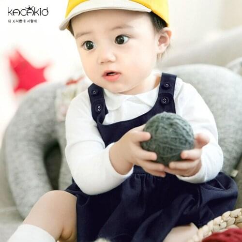 Unisex Baby Bodysuits Lovely Cotton Comfort Kids Baby Bodysuits Fashion Cute Navy Blue Bodysuits Baby Kids Girl Bodysuits