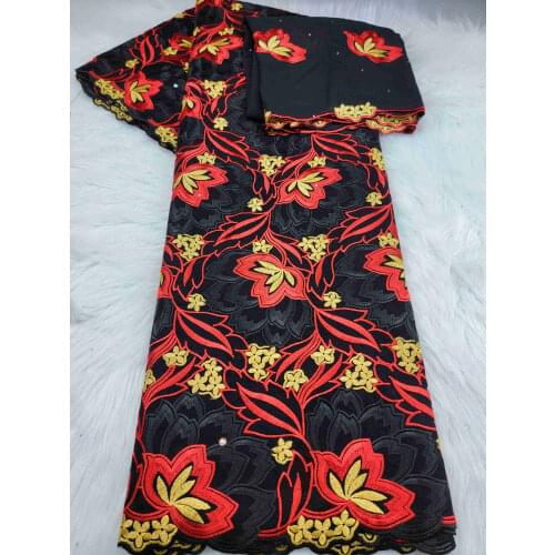 High Quality Swiss Voile Lace In Switzerland Cotton African Dry Cotton Lace Dubai Fabric Nigerian Voile Lace Fabrics 7yards