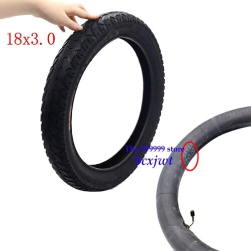 18*3.0 Outer And Inner Tyre 18x3.0 Off-road Tire Tyre For 18 Inch Electric Vehicle Electric Tricycle Wheel Accessories
