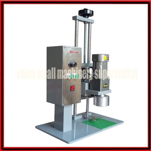 Dia 10-80mm height 80-350mm DDX-450 electric automatic capping machine round caps capping bottle cap lid screw capper machine