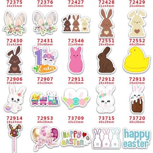 Choshim brand 10 Pcs Kawaii Stuff Easter Day Planar Resin Flatback for DIY hairbow Accessory Decoration Craft Cupplier PR 72912