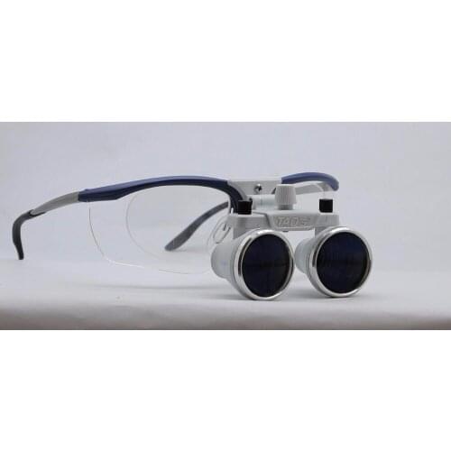 TAOS china supplier 2.5x magnifying loupe new premium cad cam dental equipment with myopic glasses insert lens