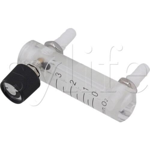 LZQ-2 Flowmeter 0-3LPM Flow Meter with Control Valve for Oxygen /Air/Gas