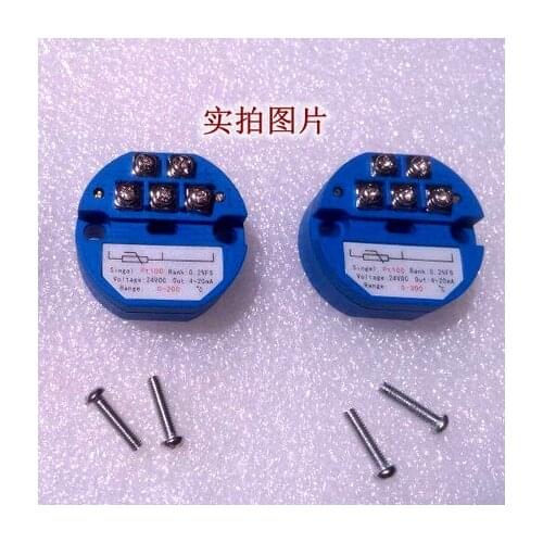 RTD pt100 temperature transmitter sensor module Thermal resistance 4-20mA -50-50 -50-100 -50-150 100 200 300 400degree 0-5V 10V