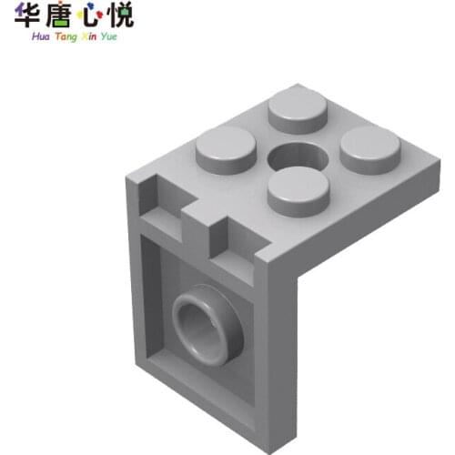 MOC Accessories Series 3956 2x2 Bracket Siding 20PCS/Set Normal Bricks Parts Building Blocks Kids Gifts City Accessory Model Kit