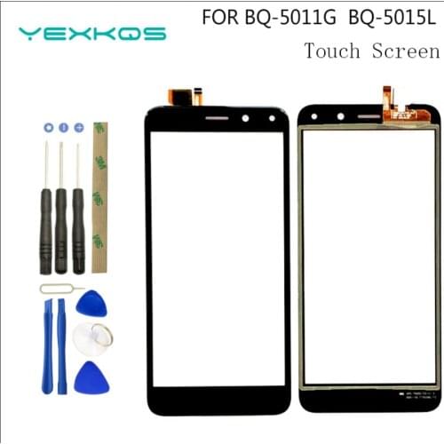 New original Black sensor Touchscreen For BQ BQ-5011G BQ 5011G Fox View / BQ-5015L 5015L First Touch Screen Digitizer Screen