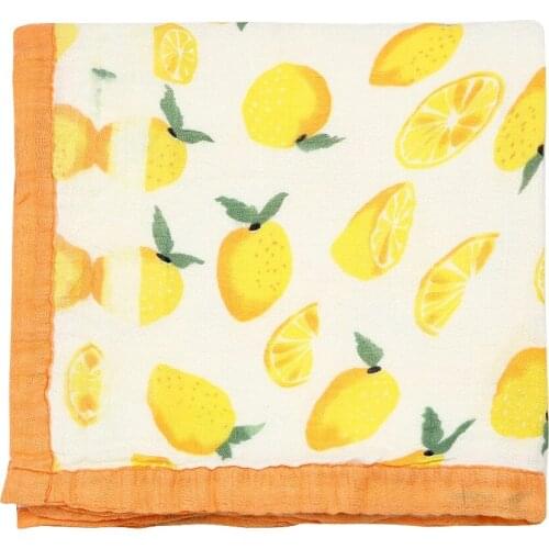 Infants baby blankets newborn 4 layers Muslin 70% Bamboo Fiber+30% Cotton 120*120 cm bath towel 0-24 months baby swaddle