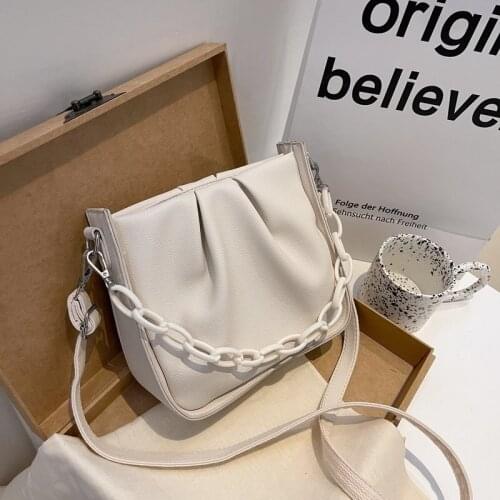 Luxury Handbags Fashion 2020 Fashion Women Leather Messenger Shoulder For Daily Designer Female Crossbody Bag Lock Black