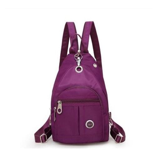 New Coming Multi-use Womens backpack!Hot-sale Nylon double-shoulder Hasp backpack Ladys Shoulder bags chest carrier art type