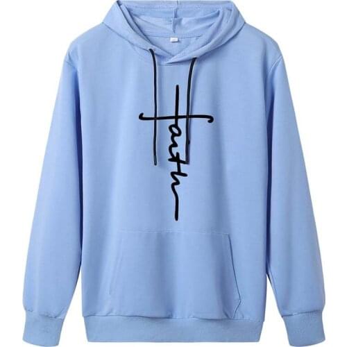 Drawstring Pocket Long Sleeve Hoodies Women Solid Color Casual Loose Letters Print Fashion Tops Coat Female Streetwear Hoodie