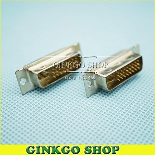 25pcs/lot DVI24+5P Male Socket Jack Soldering Connector DVI-D JACK 180 degree Display Interface Ports