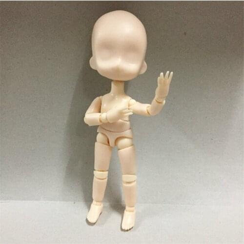 Anime Archetype Q Kid He She BODY KUN / BODY CHAN Ferrite Figma Movable Body Feminino PVC Figure Model 14cm
