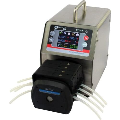 BT100F DT15-44 Intelligent Dispensing Dosing Filling Peristaltic Pump Industry lab Medical Tubing Pumps Precise 0.05-260ml/min