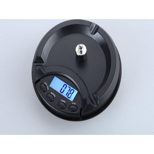 100g 0.01g Electronic Digital Jewelry Scale Ashtray Pocket Scales Gold Diamond Carat Weighing Balance LCD Blue Backlight Display