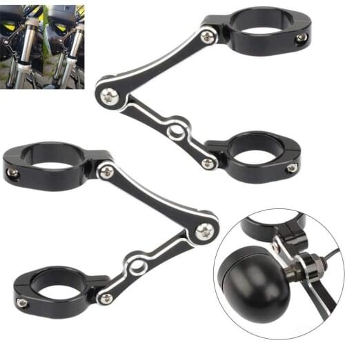 Motorcycle Headlight Bracket 39/41mm Cnc Fork Tube Mount Clamp Spotlight Holder
