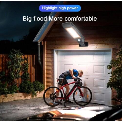 Solar light Three-sided Solar Motion Sensor Wall Light Street Lamp Waterproof 6000-6500K 35W Solar Light Outdoor Garden Lamp 5