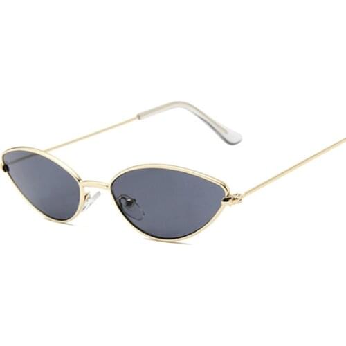 2020 Sexy Small Vintage Cat Eye Sunglasses Women Vintage Red Black Sun Glasses Female Ladies Cateyes Sunglass Retro Glasses