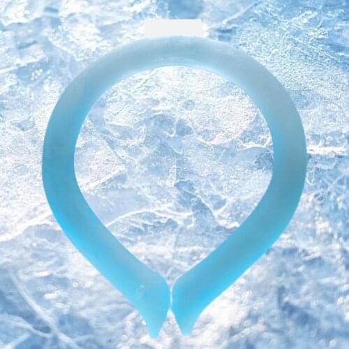 Cooling Neck Ring Safe High-strength Lightweight Ice Pillow Cold Neck Ring Ice Cushion Pillow For Outdoor Camping