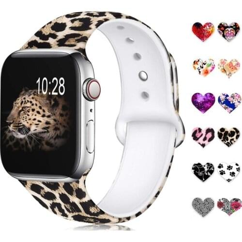 Band For apple Watch 6 5 4 Band Strap 38 42mm 40mm 44mm Soft Silicone Replacement Wristband Accessories For iWatch Series 3 2 1