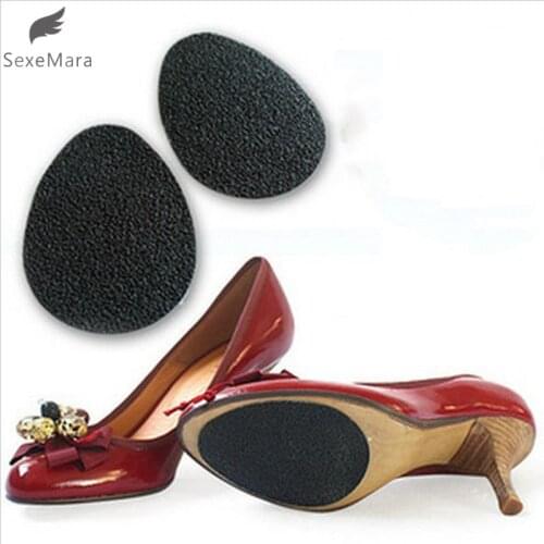 SexeMara 2 Pairs Anti-Slip Shoes Heel Sole Grip Protector Pads Non-Slip Cushion Adhesive