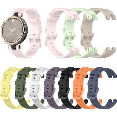 Silicone Band Straps For Garmin Lily Smart Watch Strap Women’s Fitness Sport Watchband Bracelet Replacement Accessories