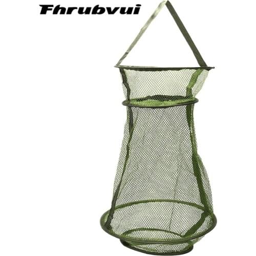 Folding Fish Basket Large, Medium And Small Nylon Glue Fish Maw Glue Fish Bag Shrimp Basket net fishing net mesh crab net