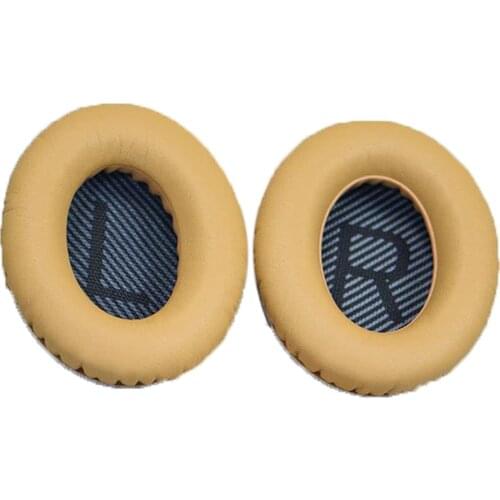 Replacement Protein Foam Ear Pads Cushions for Bose for Quietcomfort 2 QC35 QC25 AE2 QC2 QC15 AE2I Headphones with Plastic Stick