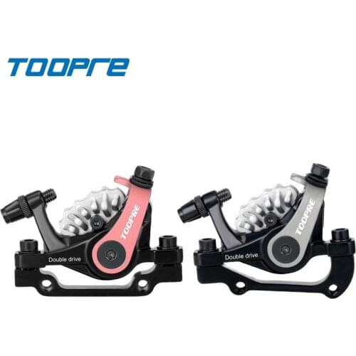 TOOPRE Bicycle Disc Brake Aluminum Alloy F160 R160 universal electric bicycle scooter bilateral piston drive brake caliper