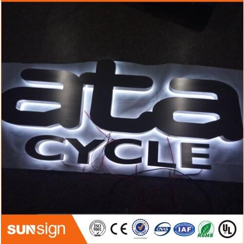 Sunsign Outdoor LED Channel Bright Sign Letter,Stainless Steel Led Letters Signs