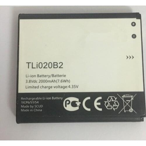 3.8V 2000mAh TLi020B2 For Alcatel Battery Battery for Alcatel spare battery