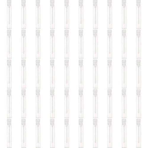 50x 2ml Empty Perfume Sample Vials Container for Essential Oil Aromatherapy