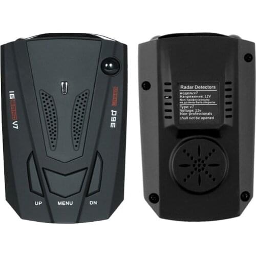 Car Trucker Speed 360 Degrees Vehicle Radar Detector Voice Alert Warning 16 Band U1JF