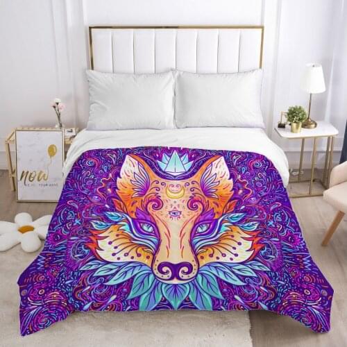 Bohemian Duvet cover Quilt/Blanket/Comfortable Case Double King Bedding 140x200 240x220 200x200 for Home animal