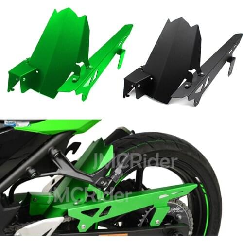 For Kawasaki Ninja 400 250 Ninja400 Ninja250 2017 2018 Motorcycle Accessories CNC Rear Fender Mudguard Chain Guard Cover