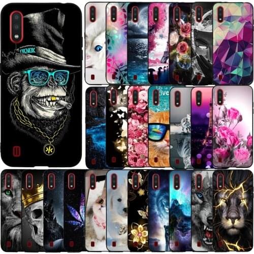 Phone Case For Samsung Galaxy M01 Case Silicon Transparent Back Cover For Samsung M01 M015 Case 5.7inch Bumper Coque Soft Coque