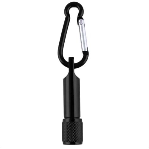 Colorful Mini Portable LED Camping Flashlight Aluminum Keychain Keyring LED Light Self defense Torch Lamp outdoor