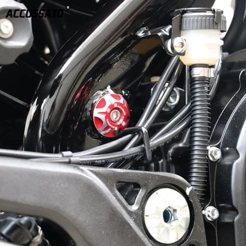 Motorcycle Flame Decorative Cover Plug Apply for Loncin Voge Lx300rr 300-6a