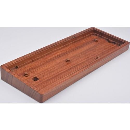 NPKC Wooden Case for 60% Mini Mechanical Keyboard Compatible With Poker2 Pok3R GH60 KC60 A60 XD60 XD64 etc Free Shipping