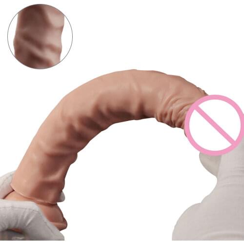 Long Penis Simulation Dildo with Powerful Sucker Female Masturbation Tool Adult Products Butt Plug Anal Plug Sex Toys for Couple