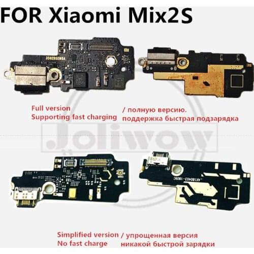 FOR Xiaomi MI MIX2S MIX 2S USB Micro Dock Charging Dock Port Charger Board Flex Cable Plug Connector