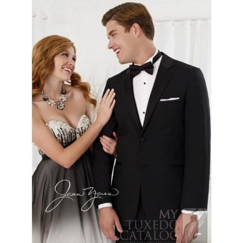 Groom Suit Black Groom Tuxedo Slim-Fit Groom Wear Custom Made Wedding/Business Suits For Men,Mens Suits Wedding Groom 2015