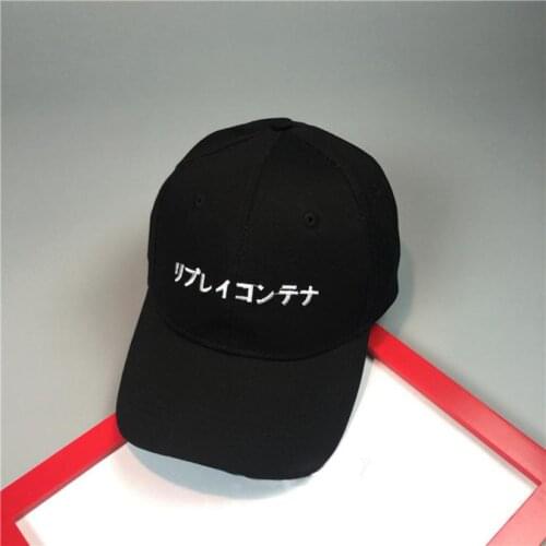 Fashion snapback caps men Solid Japanese Letter adjustable baseball hats for Men Women hip hop baseball cap chapeau homme