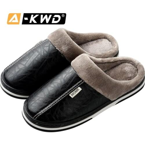 Men Slippers Winter Zapatillas Hombre De Casa Warm House Shoes Men Slippers Man Shoes Home Man Slippers House Sleepers Shoes Men