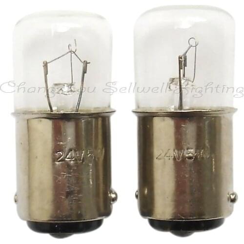 New!miniature Bulbs Lamps 24v 5w Ba15d T16x35 Free Shipping A311