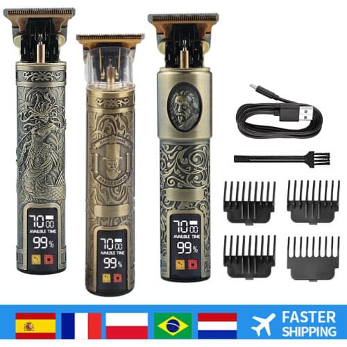 T9 Electric Hair Cutting Machine Rechargeable Hair Clipper Man Shaver Trimmer For Men Barber Professional Beard Trimmer K700-1