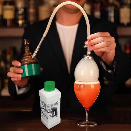 Cocktail Water Smoking Gun Pipe Host Bubble Drinking Water Smoking Bar Accessories Tool