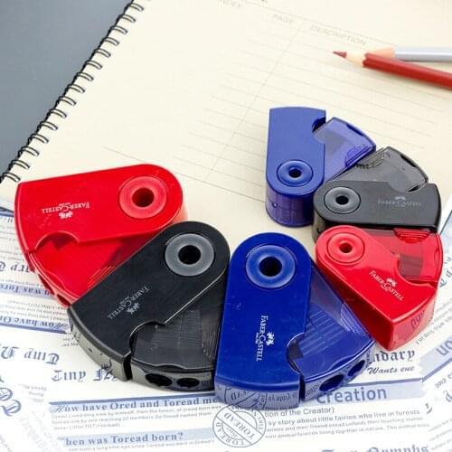 Push Pull Double Pencil Sharpener Single Hole Double Hole Multifunctional School & Office stationery
