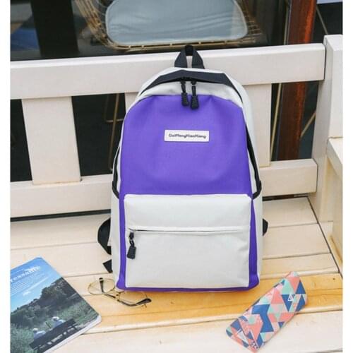 Women Backpack Fashion Canvas School Bags For Teenager Girls Preppy Style Rucksack Cute Book Bag Mochila Feminina