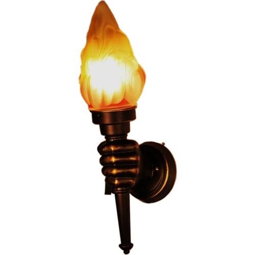 Vintage Industrial Led Outdoor Wall Lamp Glass Bar Restaurant Retro Art Deco Retro Wall Lights Fixtures Hallway Garden Wandlamp